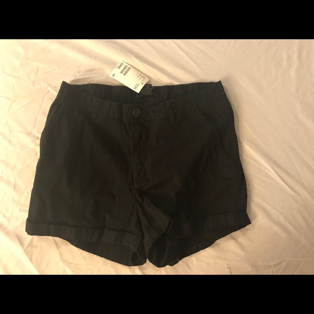 H&M Black Shorts